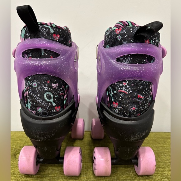 Roller Derby Falcon 2-in-1 Combo Quad & Inline Skates - Purple/Black - Picture 3 of 11